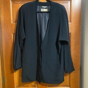 Liz Claiborne *vintage* black suit jacket